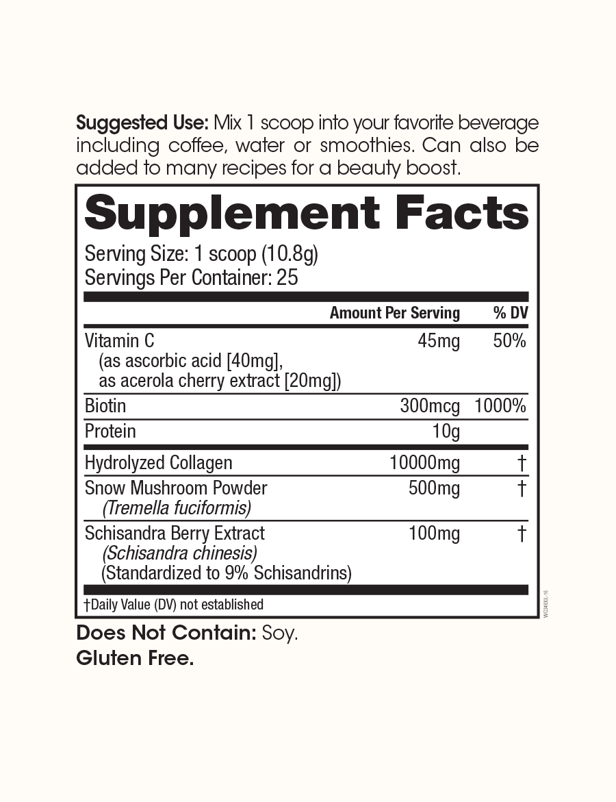 Glow Up Collagen + Adaptogen Powder