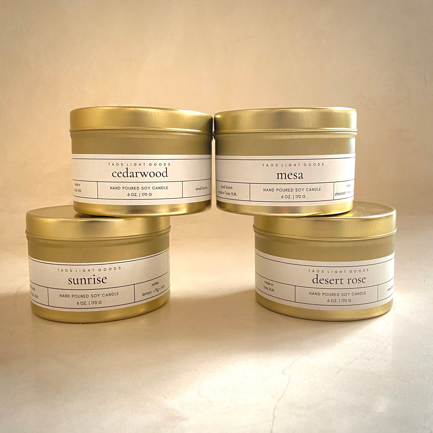 Southwest Travel Tin Candle - Assorted