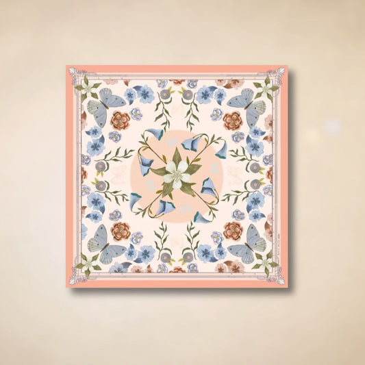 Columbine Silk Scarf