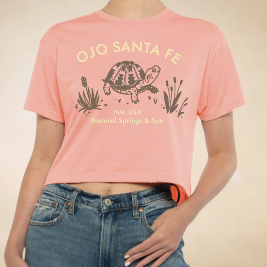 Ojo Santa Fe Tortoise Crop Tee - Assorted