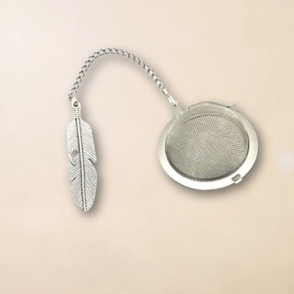 Loose Leaf Tea Infuser - Feather Charm