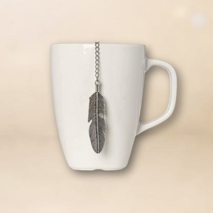 Loose Leaf Tea Infuser - Feather Charm