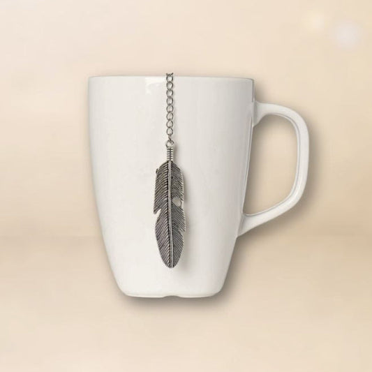 Loose Leaf Tea Infuser - Feather Charm