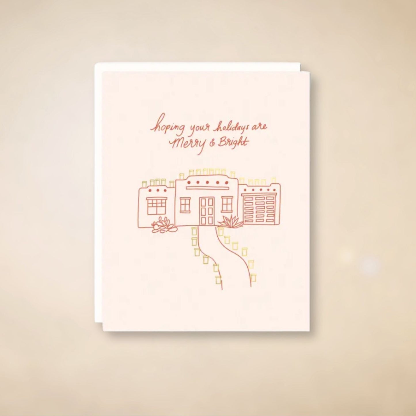 Merry & Bright Holiday Card