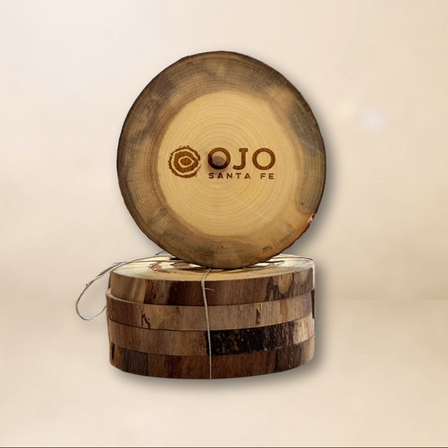 Ojo Santa Fe Petro Engraved Coasters