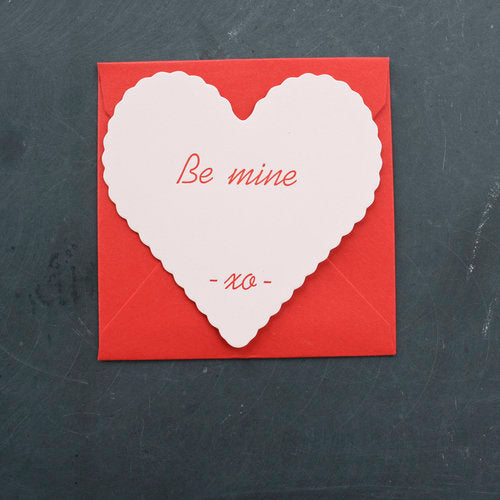 Be Mine Card